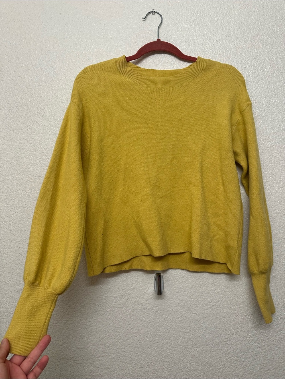 Oat New York Mustard Crewneck Sweater